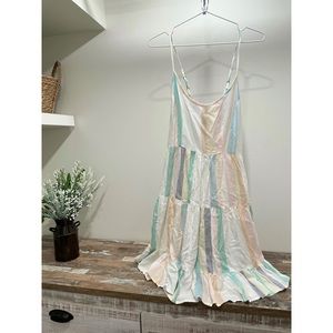 NWOT Colour block sundress